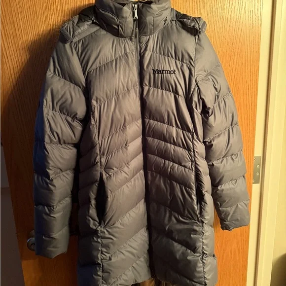 Marmot Women's Montreal Down Coat Medium Gray - Picture 4 of 4